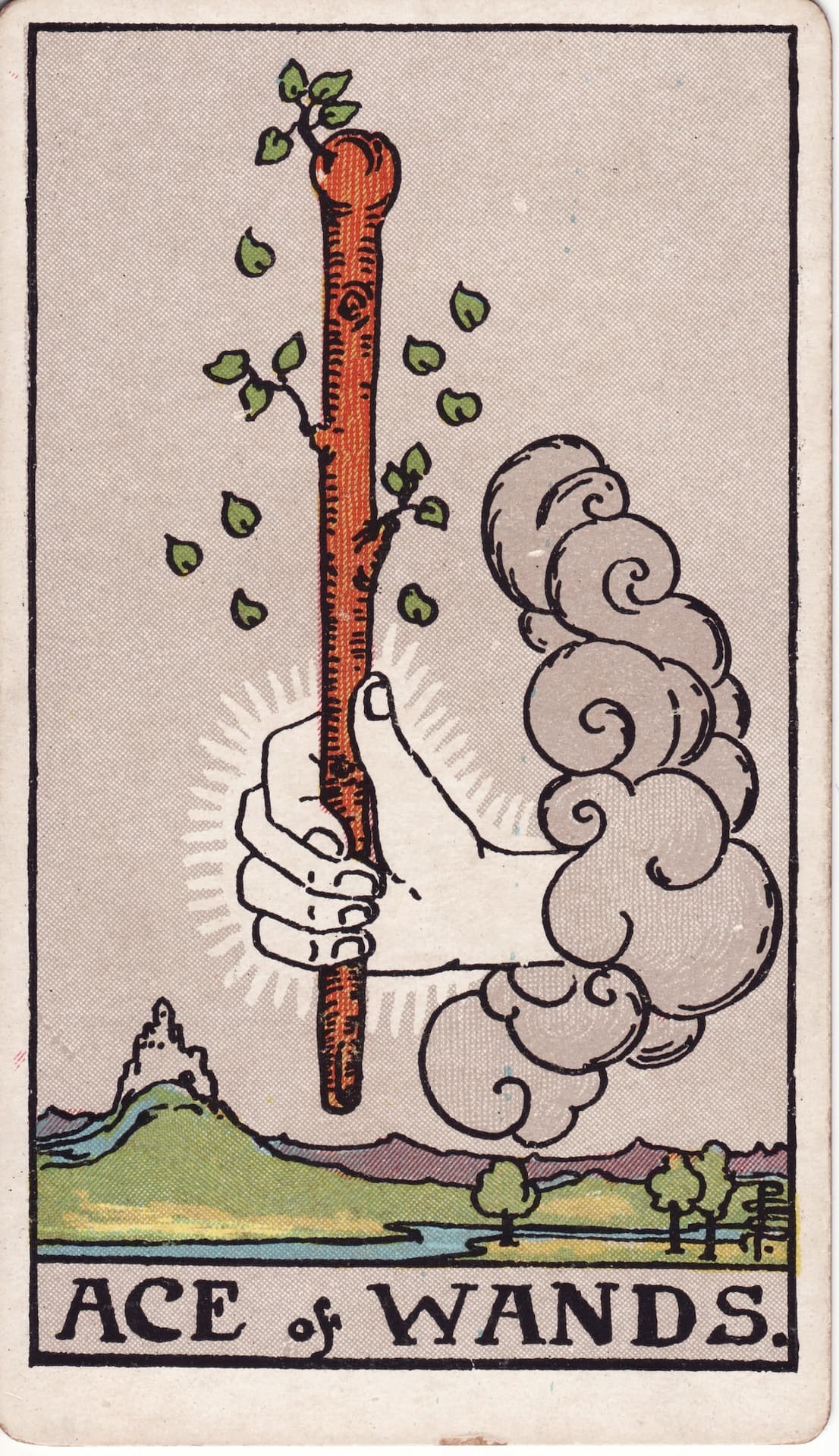 Carta Ás de Paus