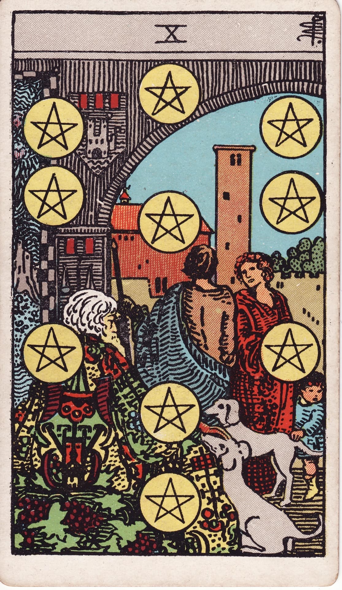 Carta Dez de Ouros