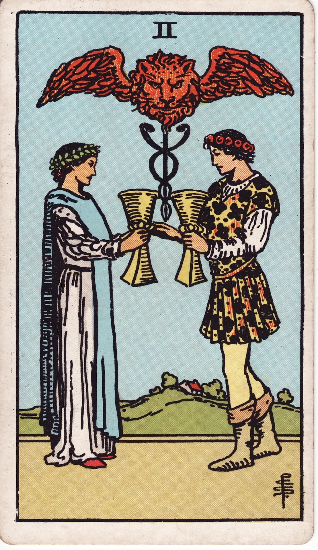 Carta Dois de Copas